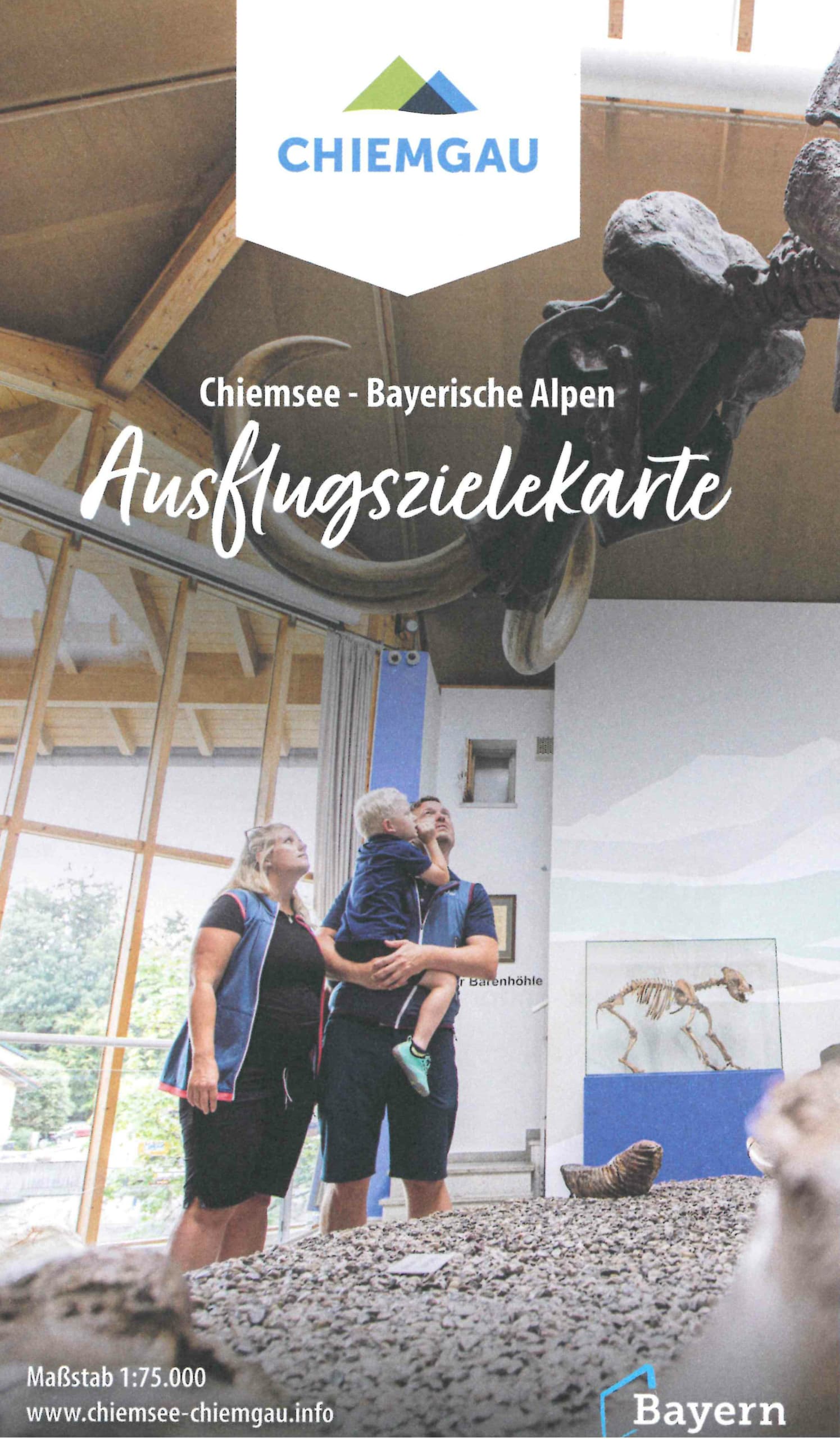 14 – Ausflugszielekarte – Highlights rund um Chiemsee und Chiemgau