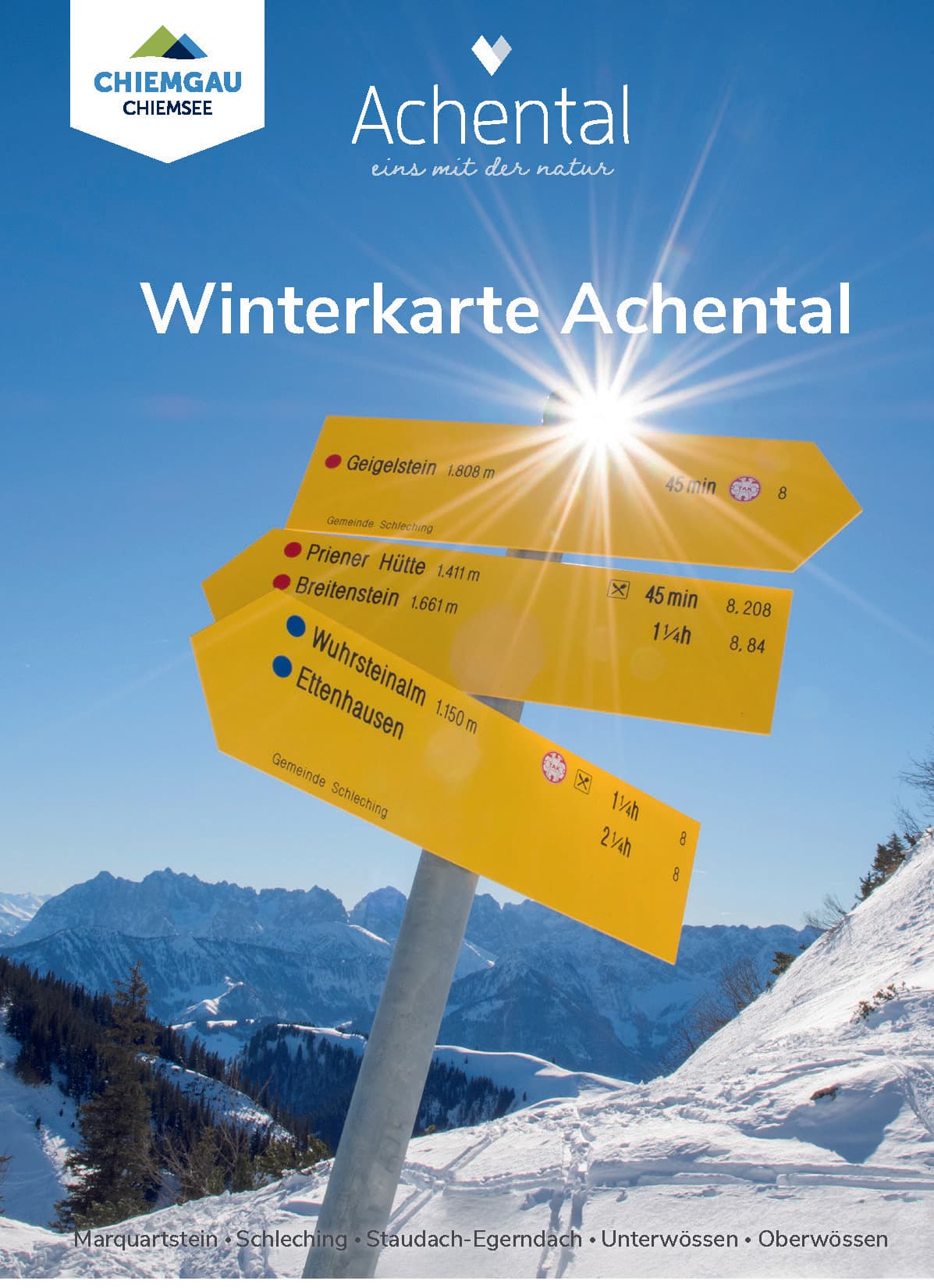11 – Winterkarte Achental – alles für Euren Tag im Schnee