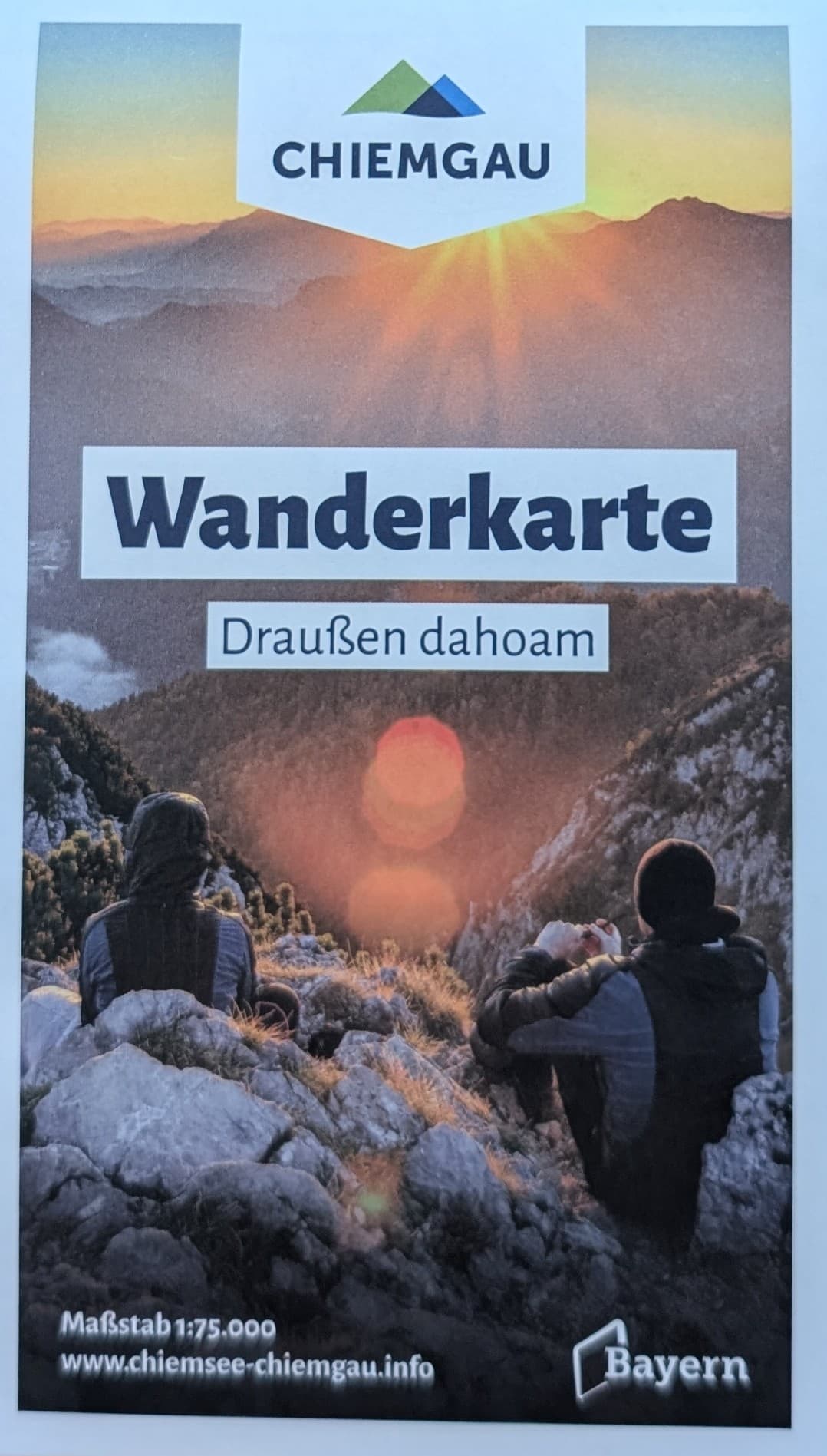 17 – Chiemgau Wanderkarte 1:75000
